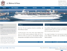 Tablet Screenshot of mateosandsons.com